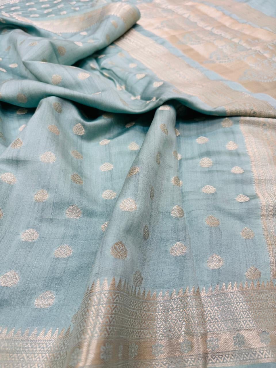 Pure Banarasi Chiniya Silk Buta Saree