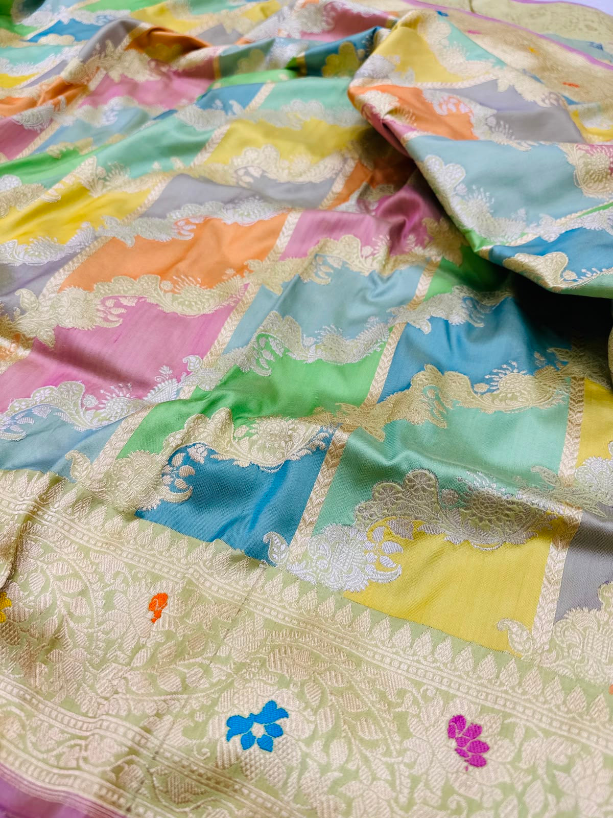 Katan Silk Rangkaat Saree