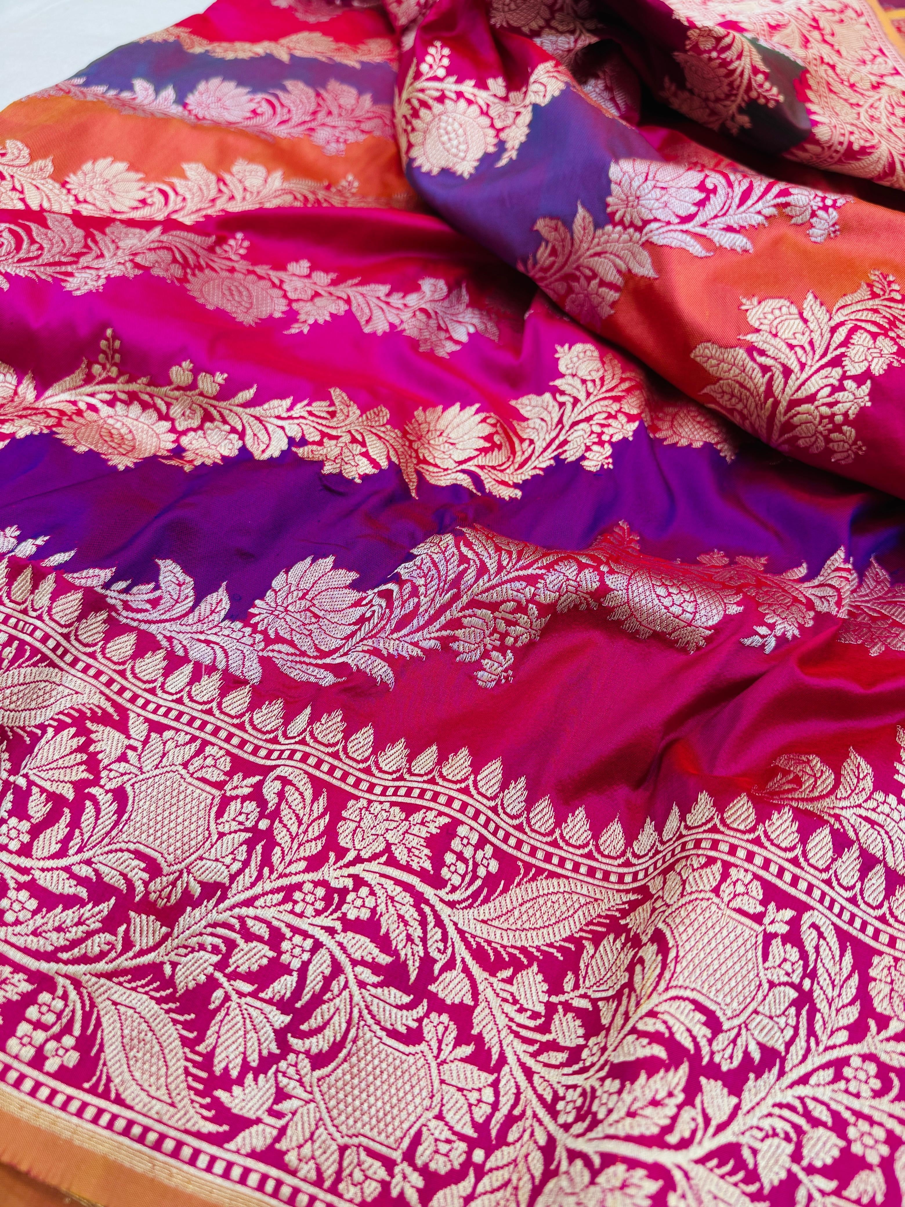 Katan Silk Rangkaat Saree