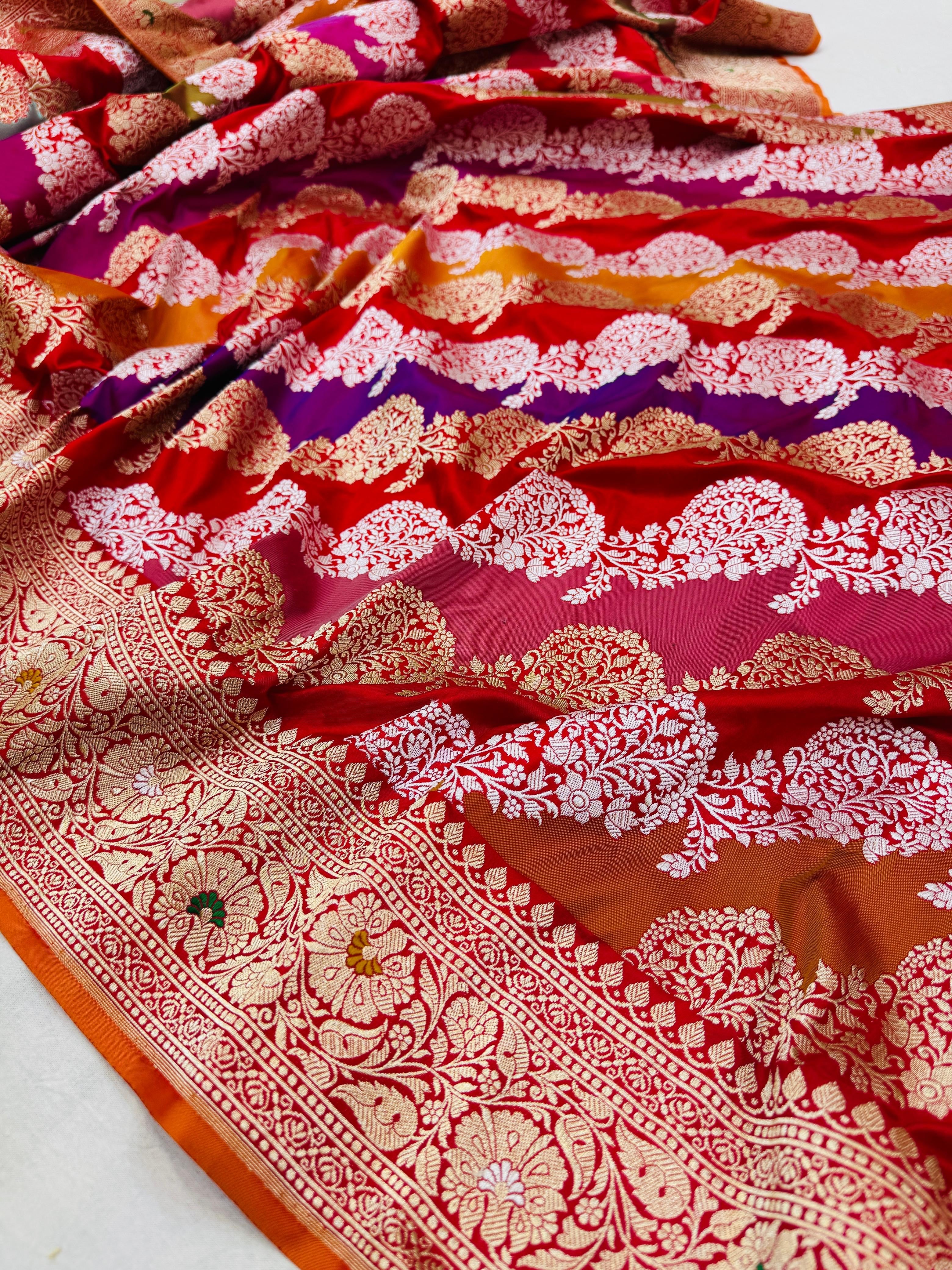 Katan Silk Rangkaat Saree