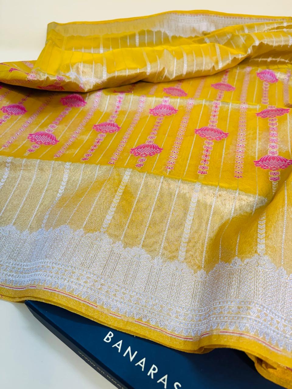 Art Silk Designer Tissue Silk Saree